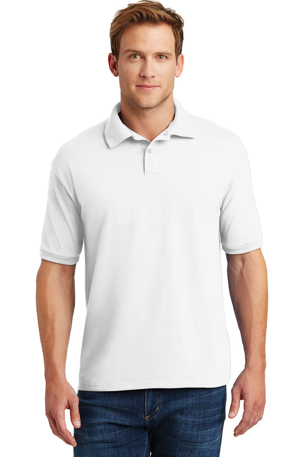 Hanes¨ EcoSmart¨ - 5.2-Ounce Jersey Knit Sport Shirt. 054X