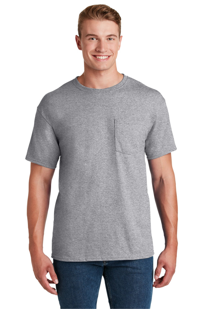 Jerzees¨ -  Dri-Power¨ 50/50 Cotton/Poly Pocket T-Shirt.  29MP