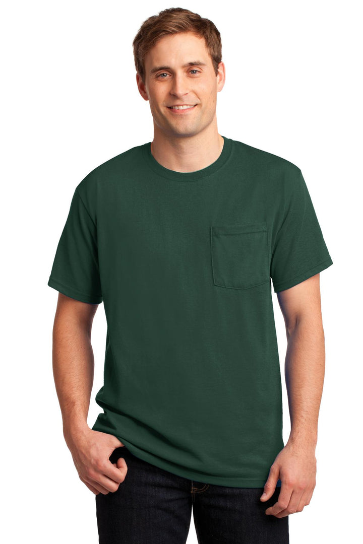 Jerzees¨ -  Dri-Power¨ 50/50 Cotton/Poly Pocket T-Shirt.  29MP