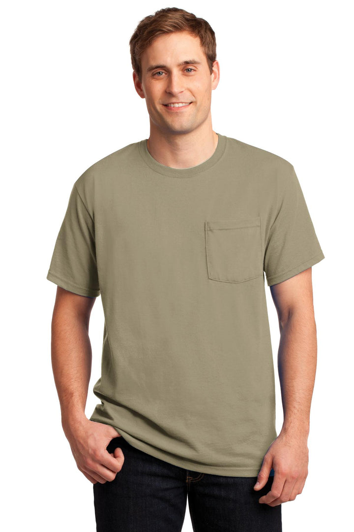 Jerzees¨ -  Dri-Power¨ 50/50 Cotton/Poly Pocket T-Shirt.  29MP