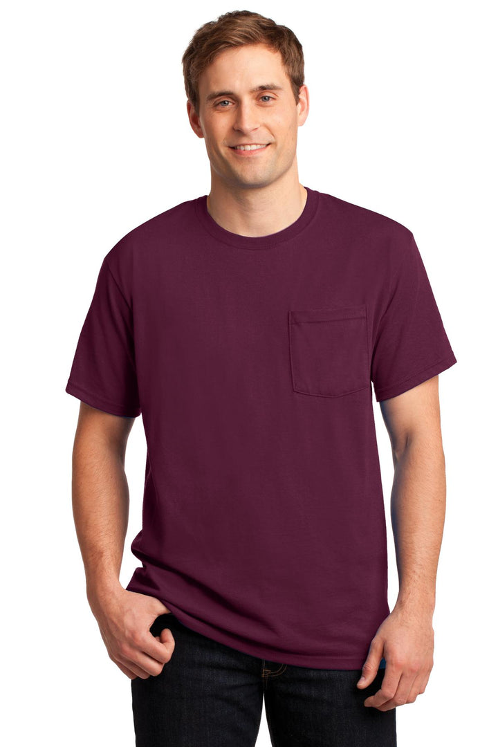 Jerzees¨ -  Dri-Power¨ 50/50 Cotton/Poly Pocket T-Shirt.  29MP