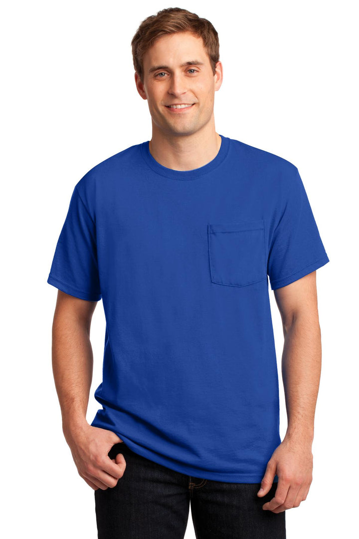 Jerzees¨ -  Dri-Power¨ 50/50 Cotton/Poly Pocket T-Shirt.  29MP