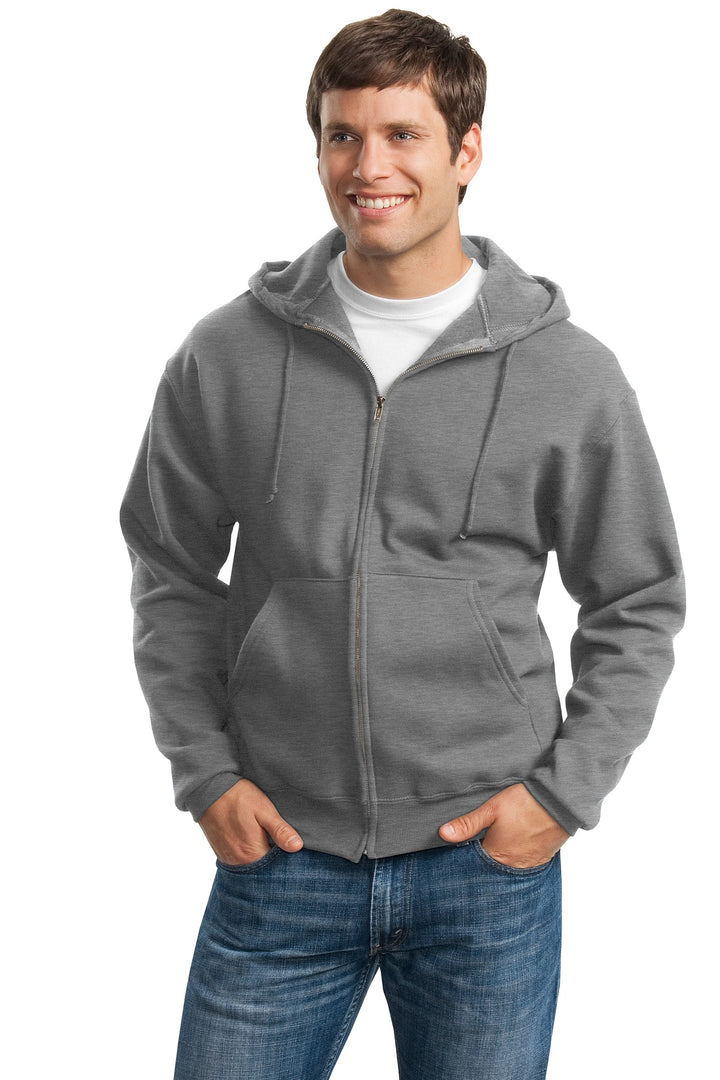 Jerzees¨ Super Sweats¨ NuBlend¨ - Full-Zip Hooded Sweatshirt.  4999M
