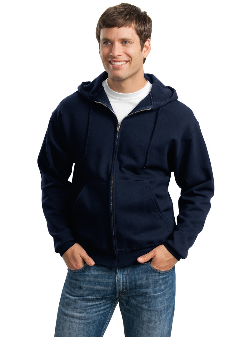 Jerzees¨ Super Sweats¨ NuBlend¨ - Full-Zip Hooded Sweatshirt.  4999M