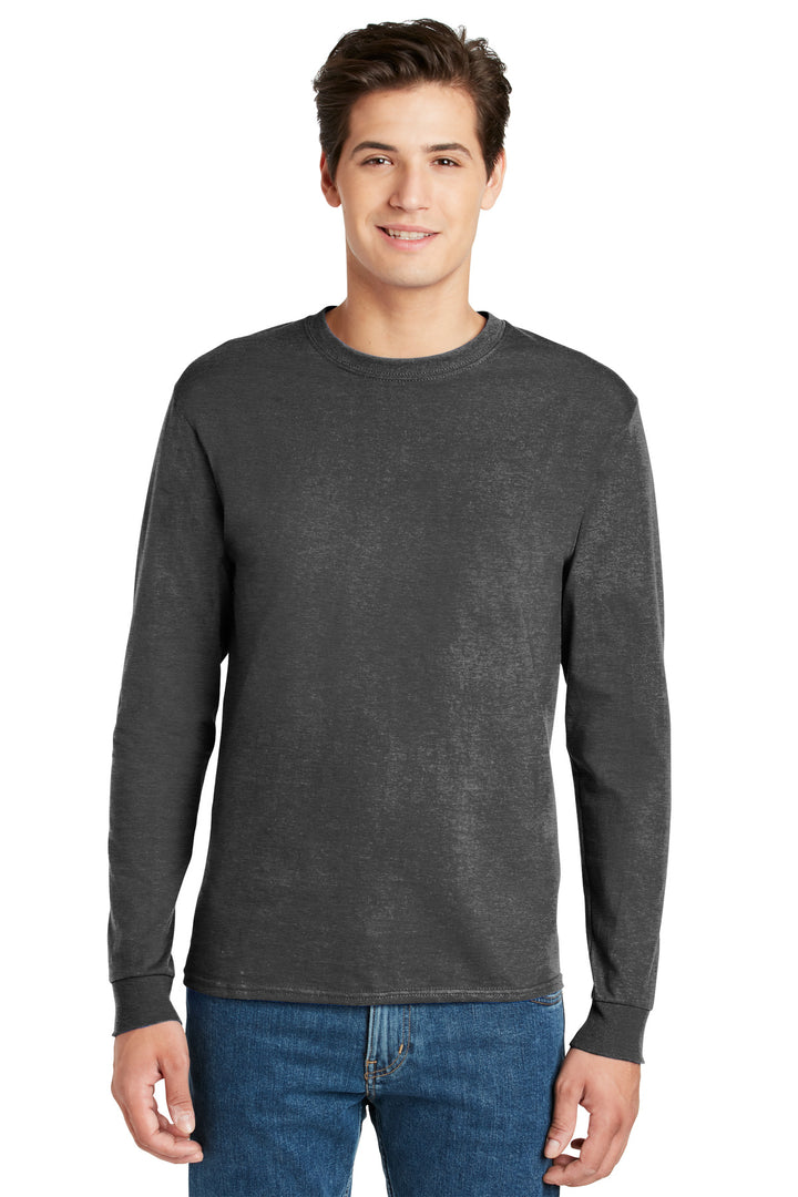 Hanes¨ - Authentic 100% Cotton Long Sleeve T-Shirt.  5586