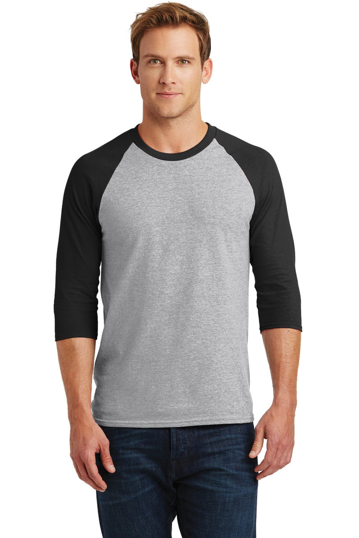 Gildan¨ Heavy Cotton&#8482; 3/4-Sleeve Raglan T-Shirt. 5700