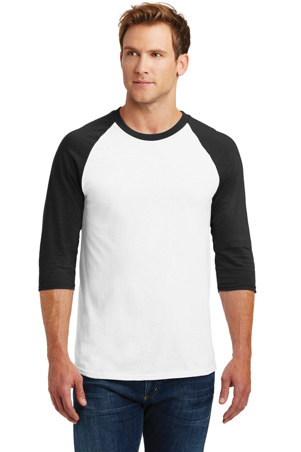 Gildan¨ Heavy Cotton&#8482; 3/4-Sleeve Raglan T-Shirt. 5700