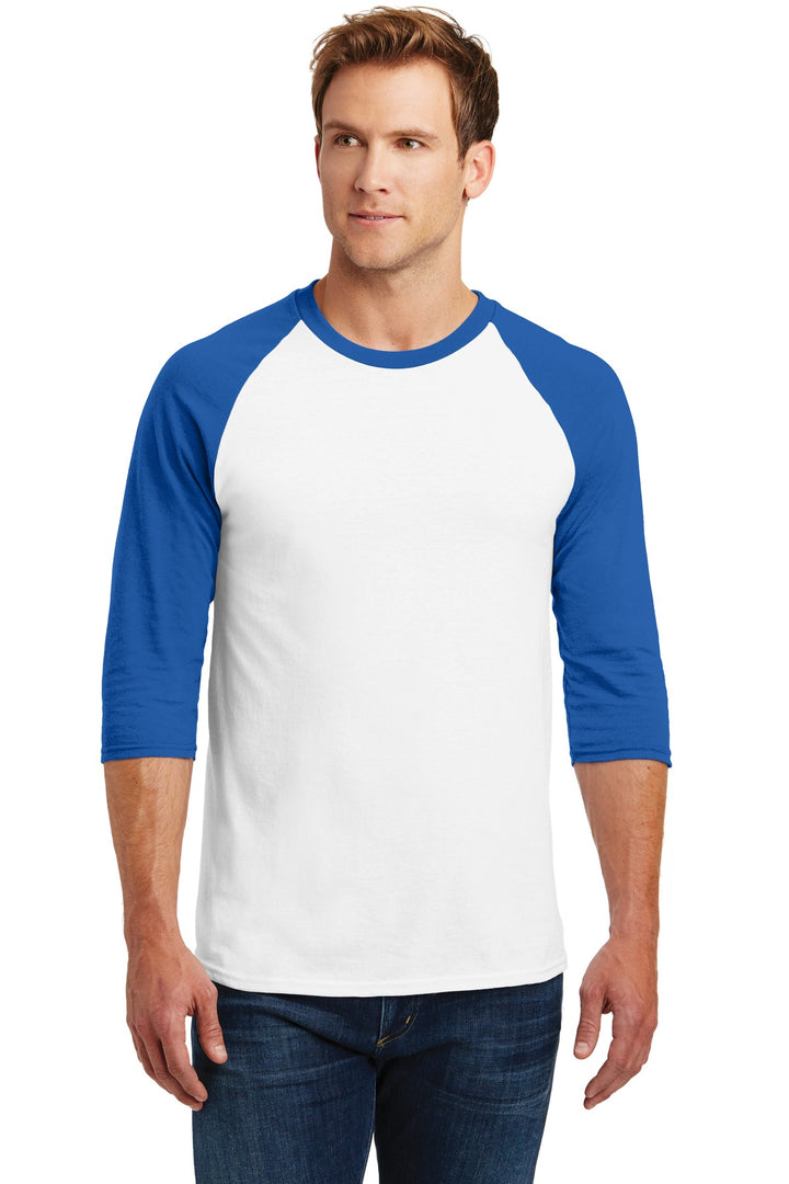Gildan¨ Heavy Cotton&#8482; 3/4-Sleeve Raglan T-Shirt. 5700