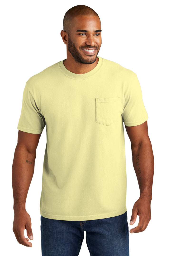 COMFORT COLORS ¨ Heavyweight Ring Spun Pocket Tee. 6030