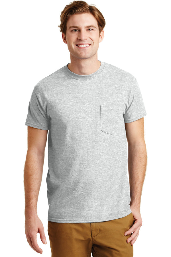 Gildan¨ - DryBlend¨ 50 Cotton/50 Poly Pocket T-Shirt. 8300