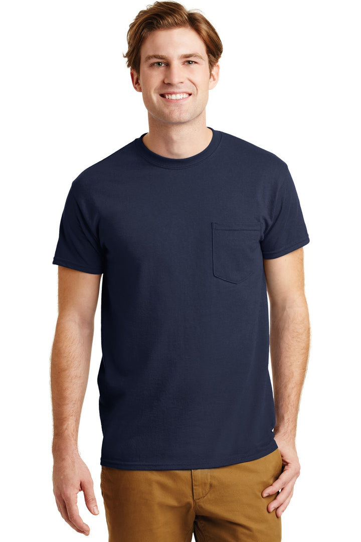 Gildan¨ - DryBlend¨ 50 Cotton/50 Poly Pocket T-Shirt. 8300