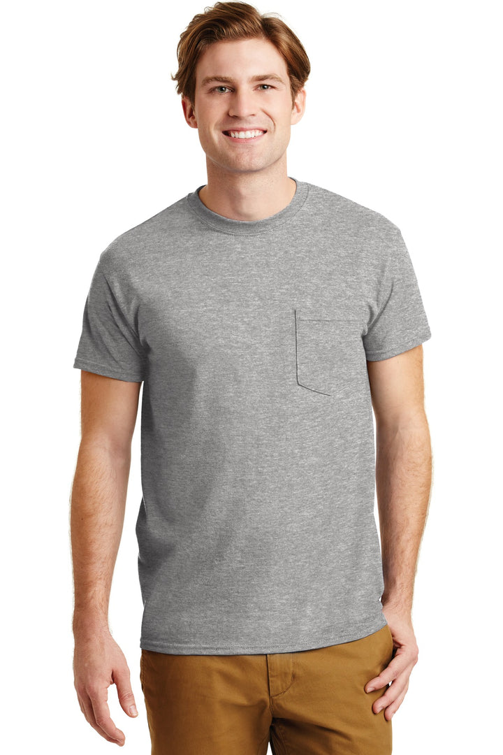 Gildan¨ - DryBlend¨ 50 Cotton/50 Poly Pocket T-Shirt. 8300