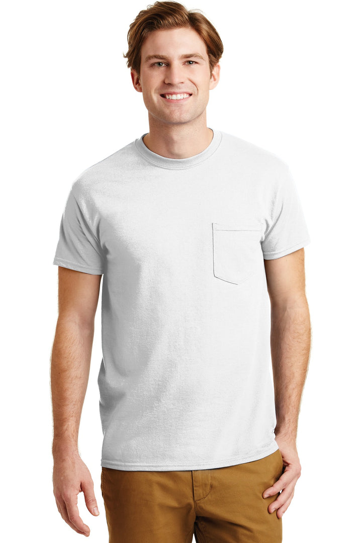 Gildan¨ - DryBlend¨ 50 Cotton/50 Poly Pocket T-Shirt. 8300