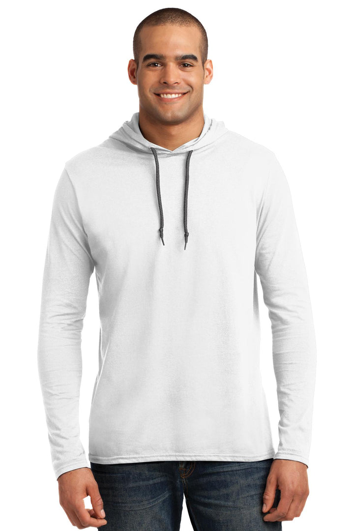 Gildan¨ 100% Ring Spun Cotton Long Sleeve Hooded T-Shirt. 987