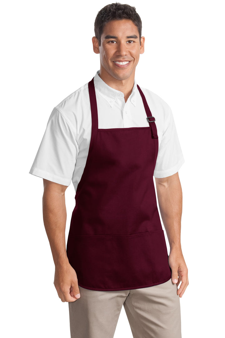 Port Authority¨ Medium-Length Apron with Pouch Pockets.  A510