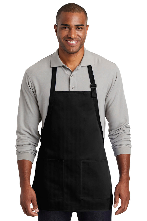 Port Authority ¨ Medium-Length Two-Pocket Bib Apron. A601