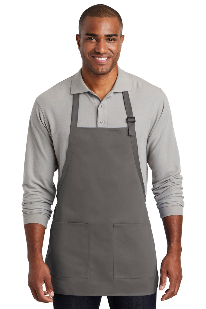 Port Authority ¨ Medium-Length Two-Pocket Bib Apron. A601