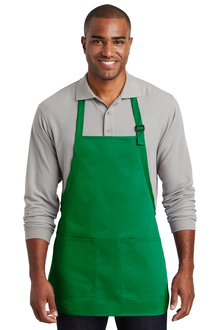 Port Authority ¨ Medium-Length Two-Pocket Bib Apron. A601