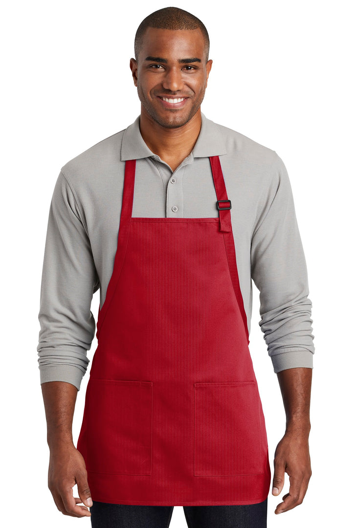 Port Authority ¨ Medium-Length Two-Pocket Bib Apron. A601