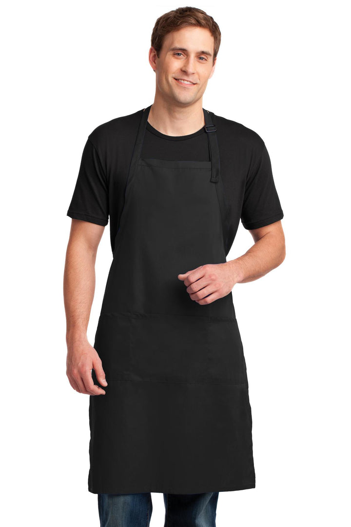 Port Authority¨ Easy Care Extra Long Bib Apron with Stain Release. A700