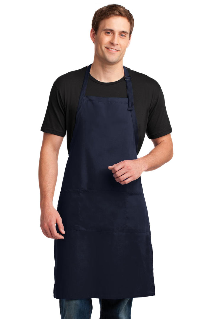 Port Authority¨ Easy Care Extra Long Bib Apron with Stain Release. A700