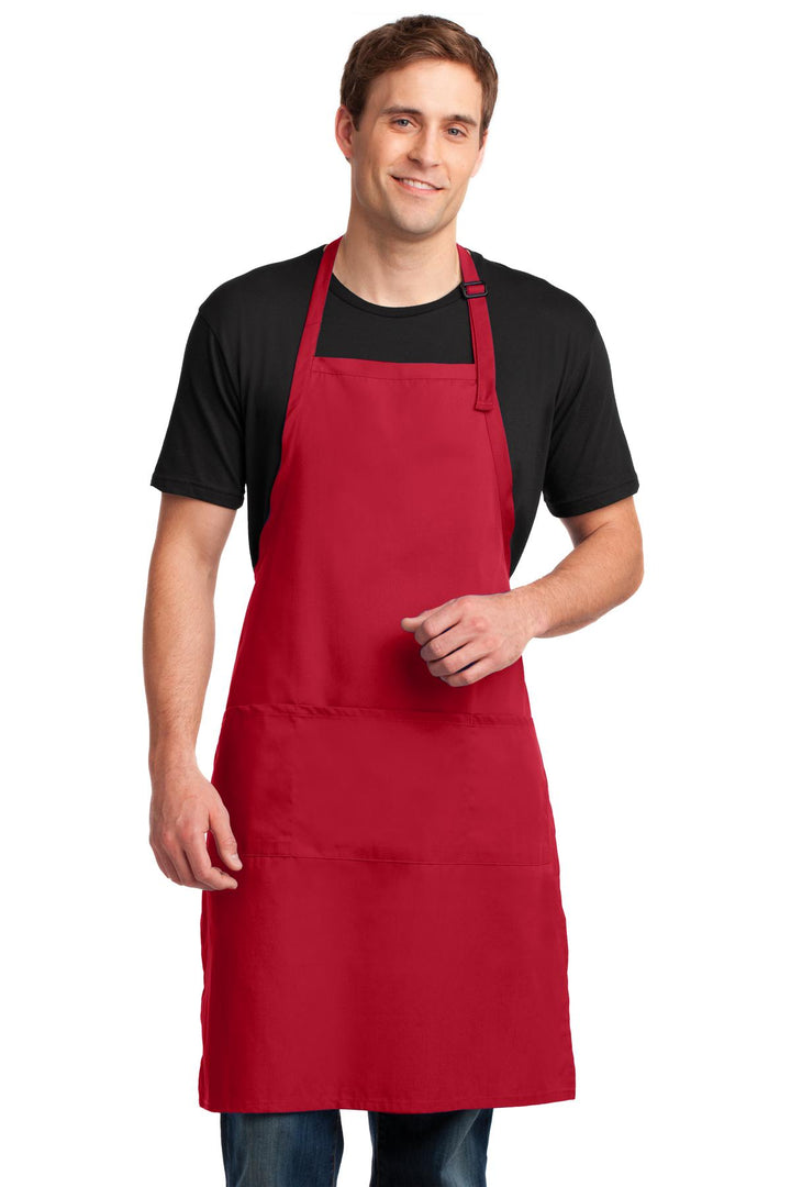 Port Authority¨ Easy Care Extra Long Bib Apron with Stain Release. A700
