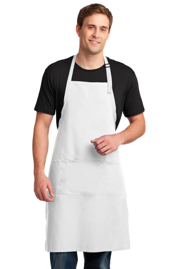 Port Authority¨ Easy Care Extra Long Bib Apron with Stain Release. A700