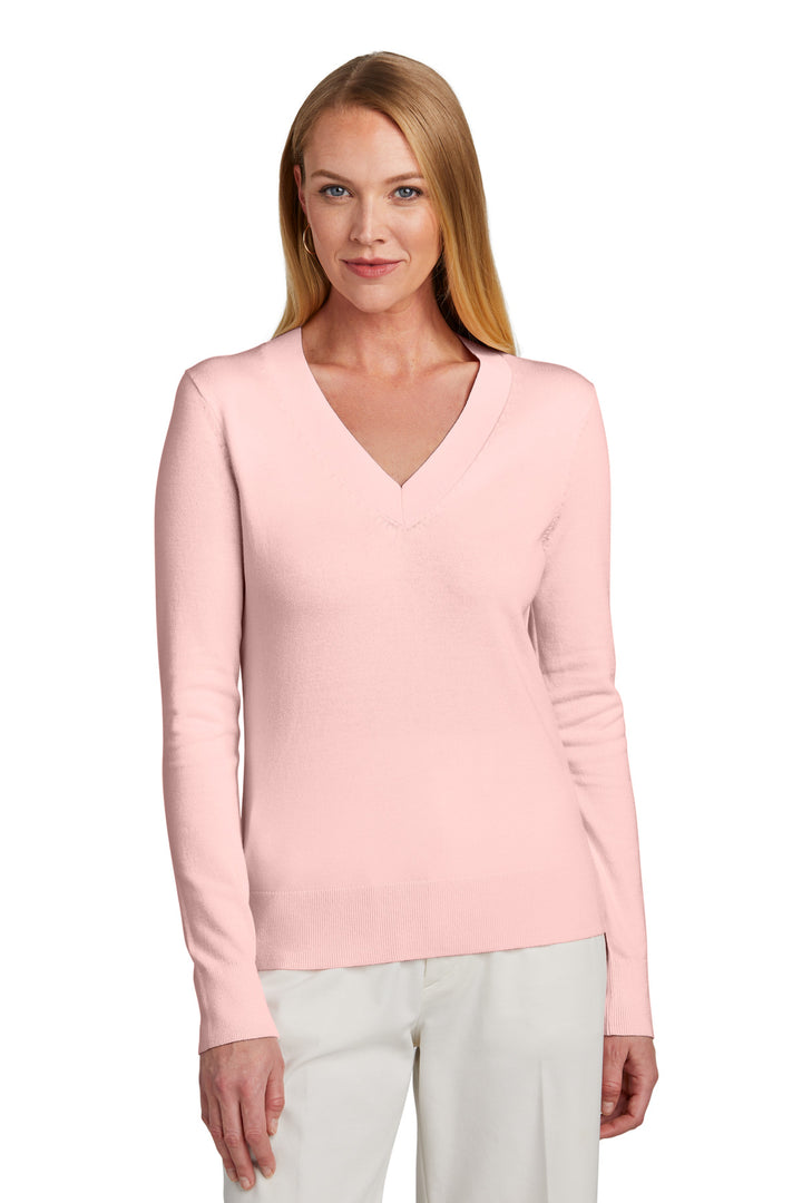 Brooks Brothers¨ Women's Cotton Stretch V-Neck Sweater BB18401