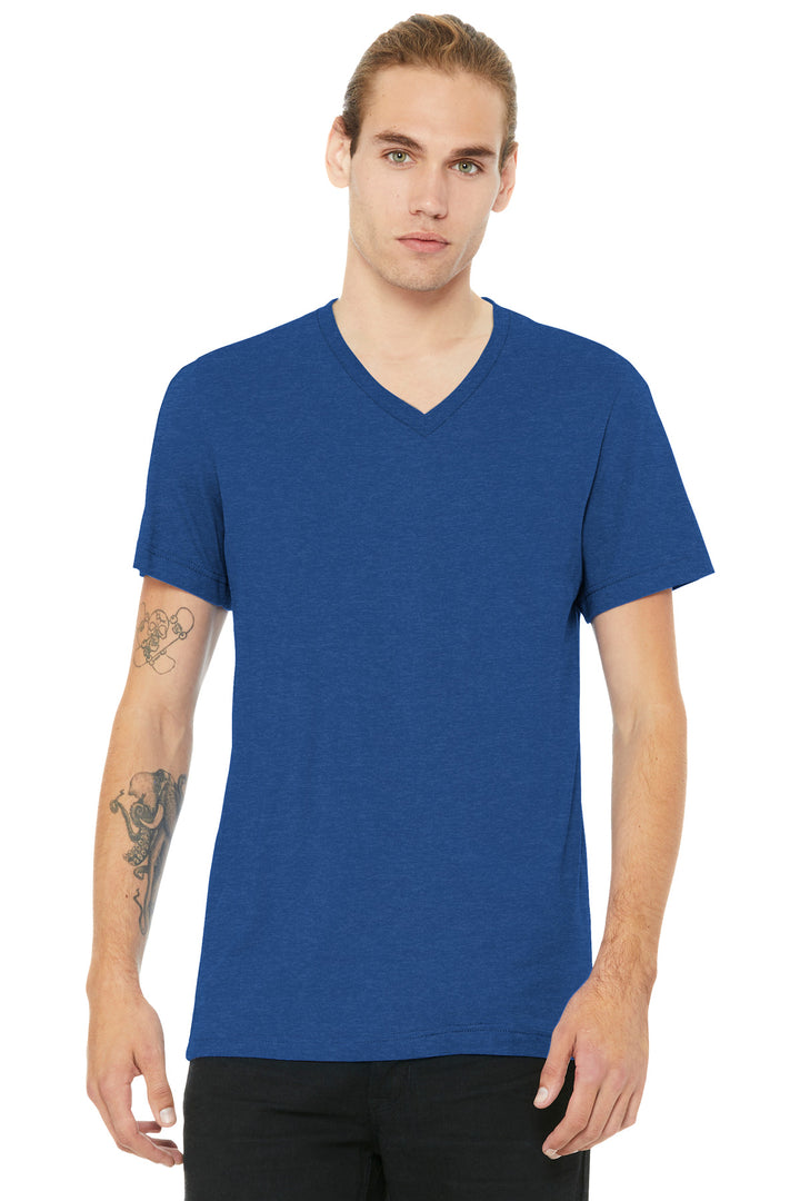 BELLA+CANVAS¨ Unisex Heather CVC V-Neck Tee BC3005CVC