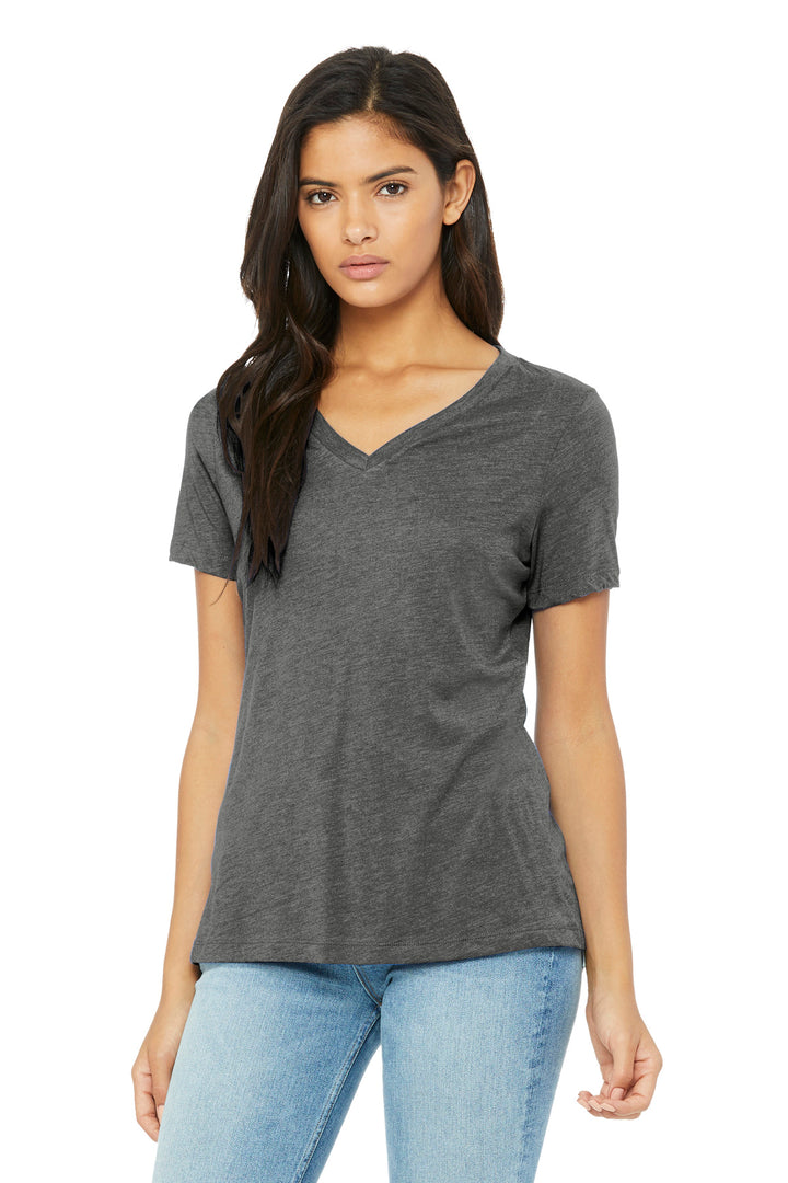 BELLA+CANVAS¨ Women's Relaxed Triblend V-Neck Tee BC6415
