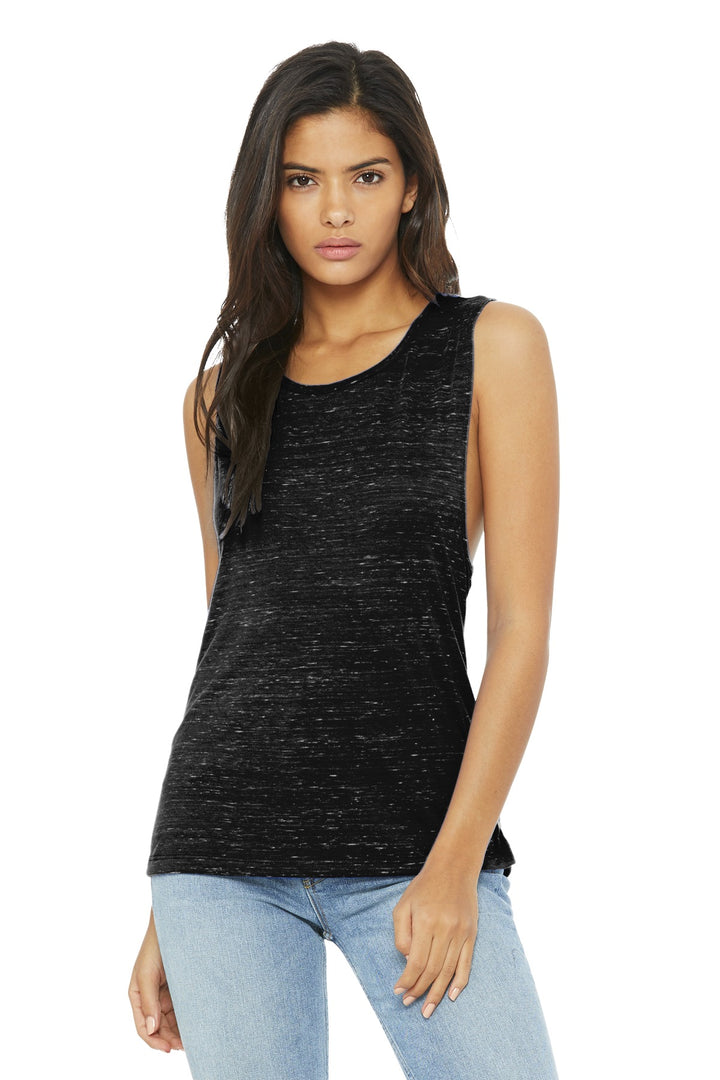 BELLA+CANVAS ¨ Women's Flowy Scoop Muscle Tank. BC8803