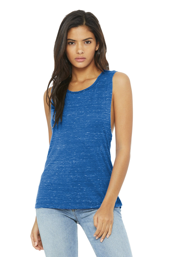 BELLA+CANVAS ¨ Women's Flowy Scoop Muscle Tank. BC8803