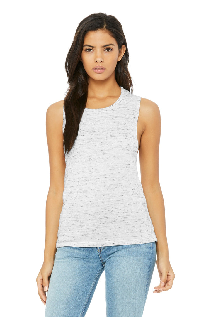 BELLA+CANVAS ¨ Women's Flowy Scoop Muscle Tank. BC8803