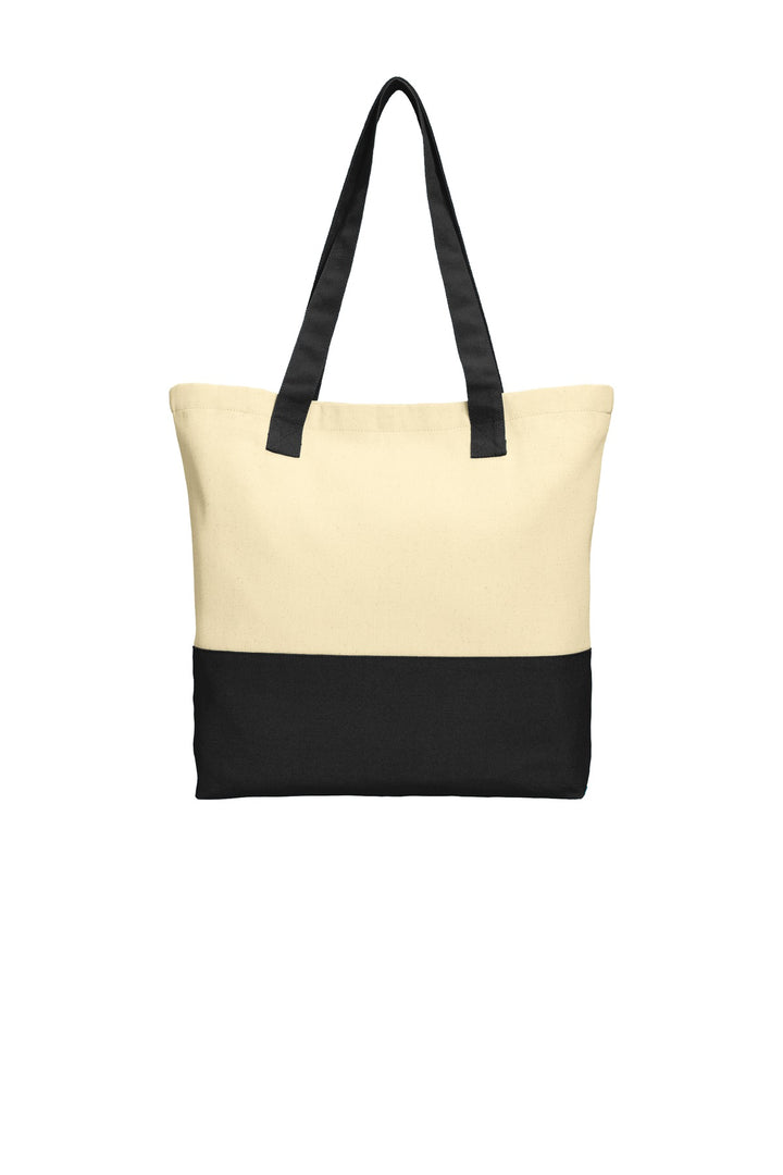 Port Authority¨ Colorblock Cotton Tote. BG414