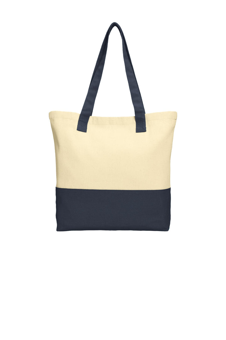 Port Authority¨ Colorblock Cotton Tote. BG414