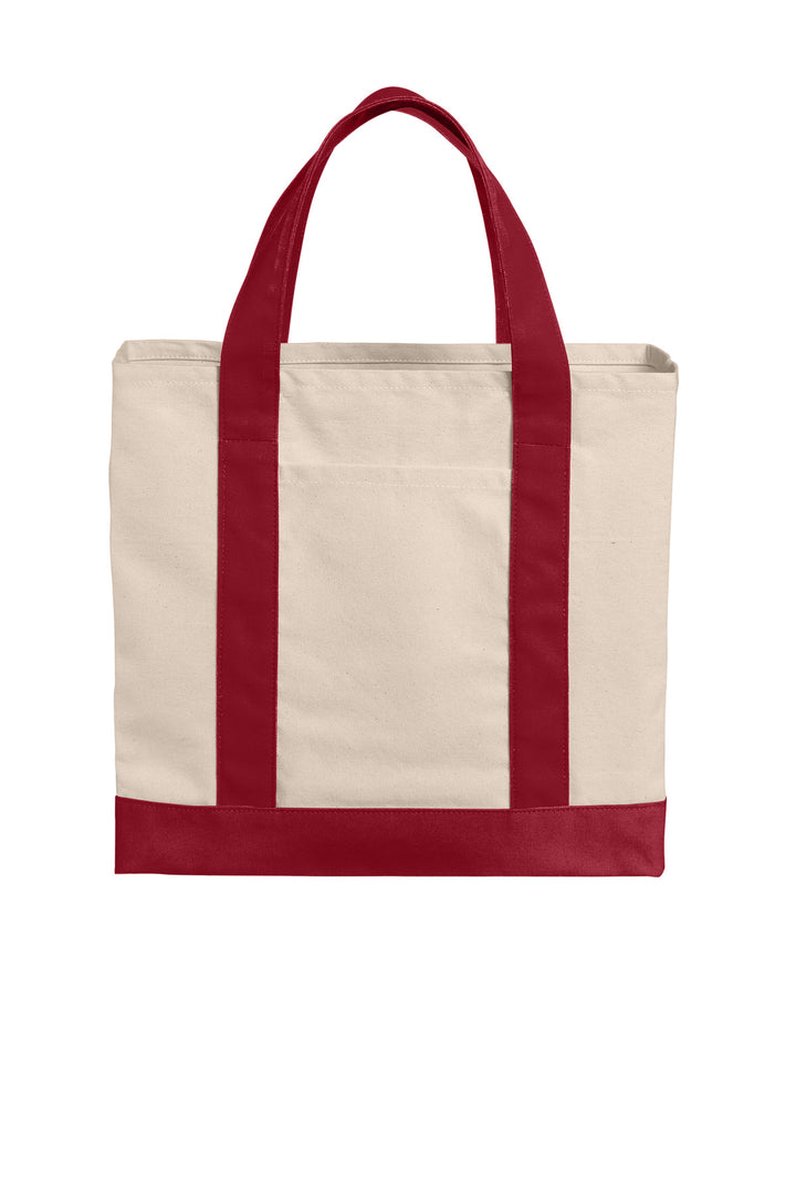 Port Authority¨ Cotton Canvas Two-Tone Tote BG429