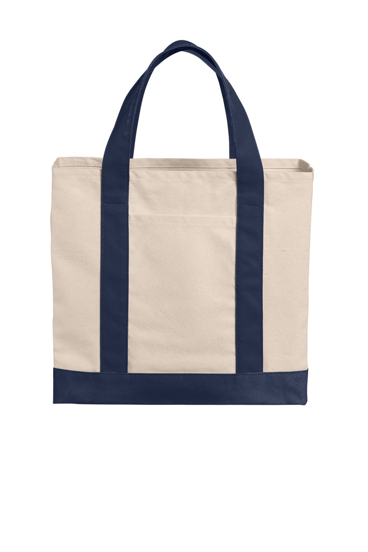 Port Authority¨ Cotton Canvas Two-Tone Tote BG429