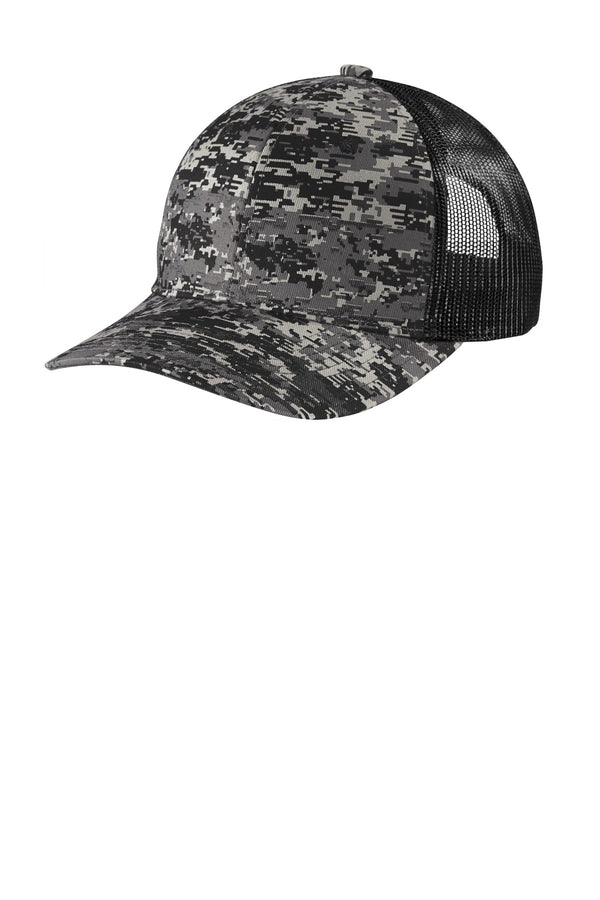 Port Authority ¨ Digi Camo Snapback Trucker Cap C114