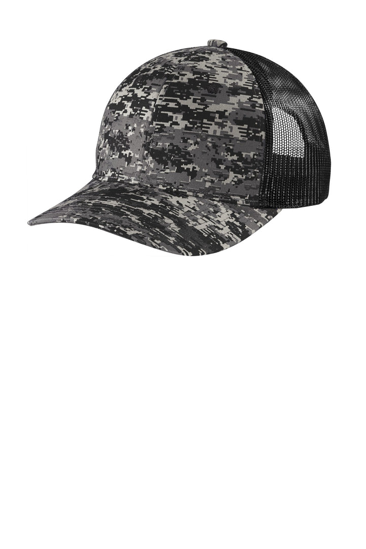 Port Authority ¨ Digi Camo Snapback Trucker Cap C114