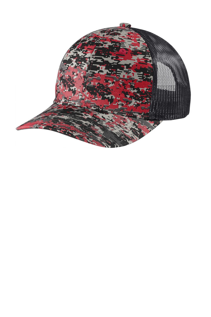 Port Authority ¨ Digi Camo Snapback Trucker Cap C114
