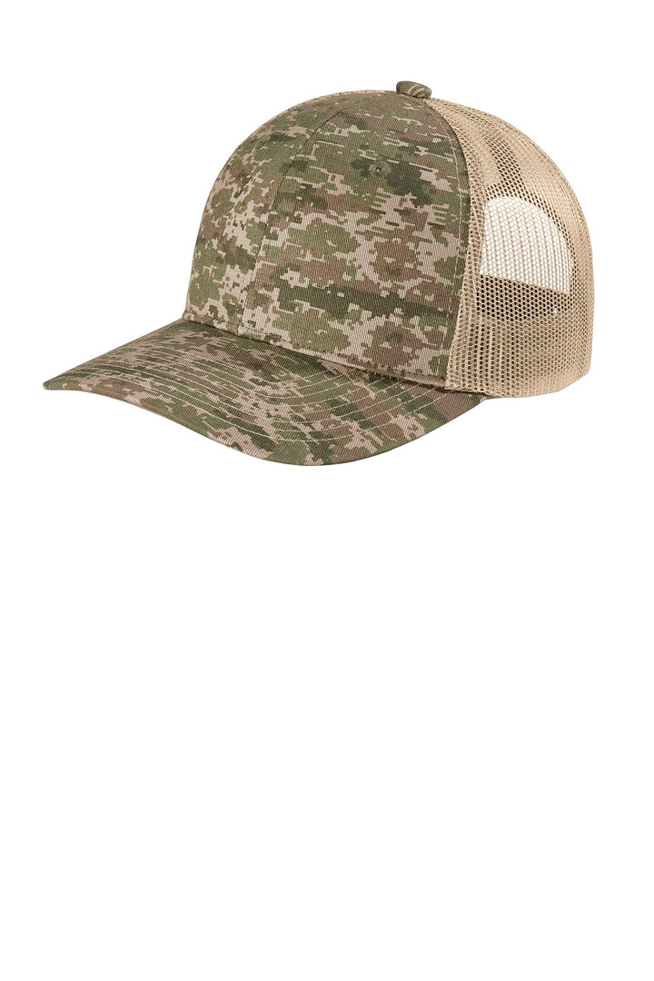 Port Authority ¨ Digi Camo Snapback Trucker Cap C114