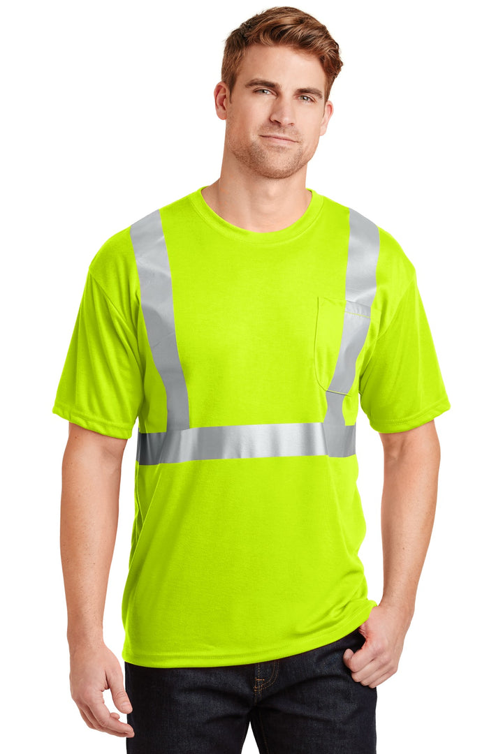 CornerStone¨ - ANSI 107 Class 2 Safety T-Shirt.  CS401