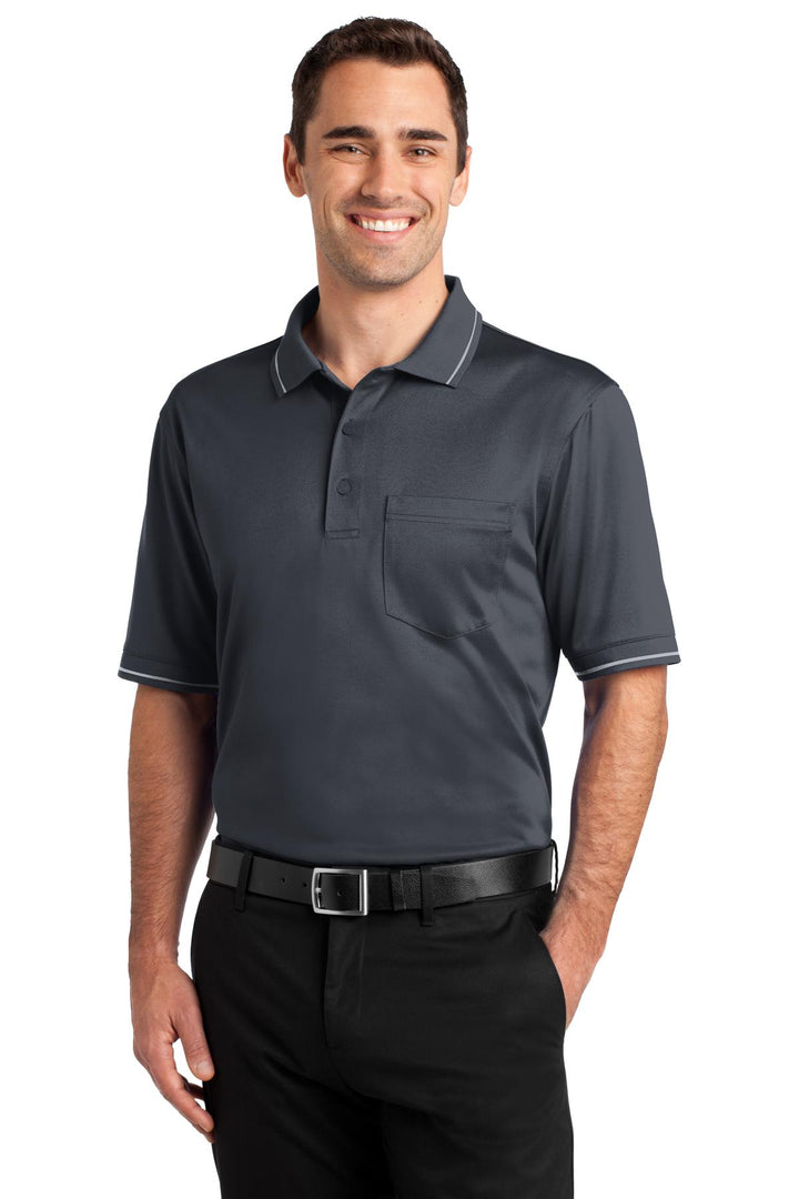 CornerStone¨ Select Snag-Proof Tipped Pocket Polo. CS415