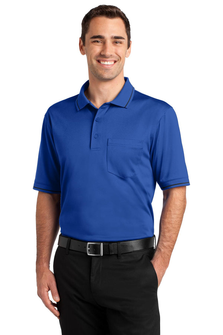 CornerStone¨ Select Snag-Proof Tipped Pocket Polo. CS415