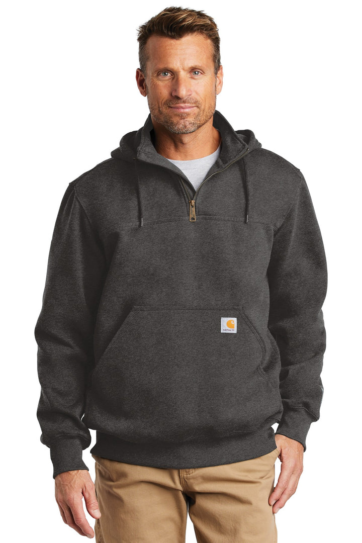 Carhartt ¨ Rain Defender ¨ Paxton Heavyweight Hooded Zip Mock Sweatshirt. CT100617