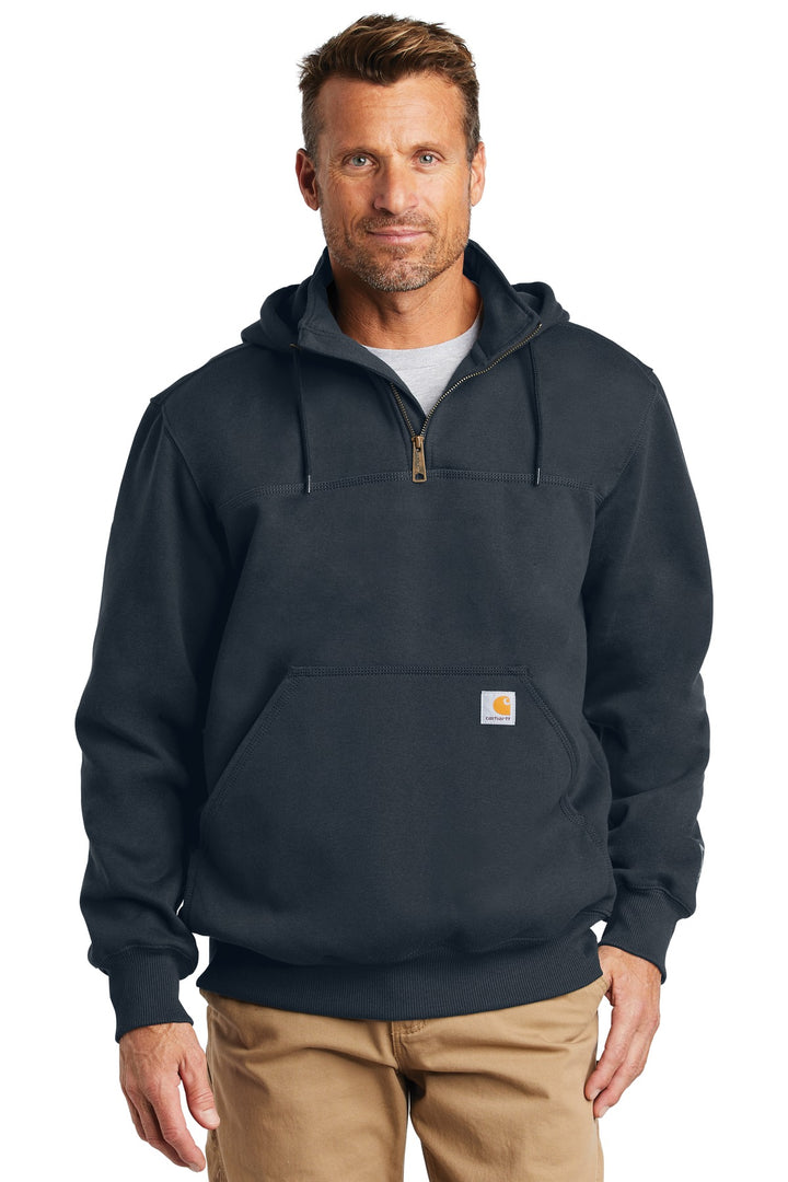 Carhartt ¨ Rain Defender ¨ Paxton Heavyweight Hooded Zip Mock Sweatshirt. CT100617