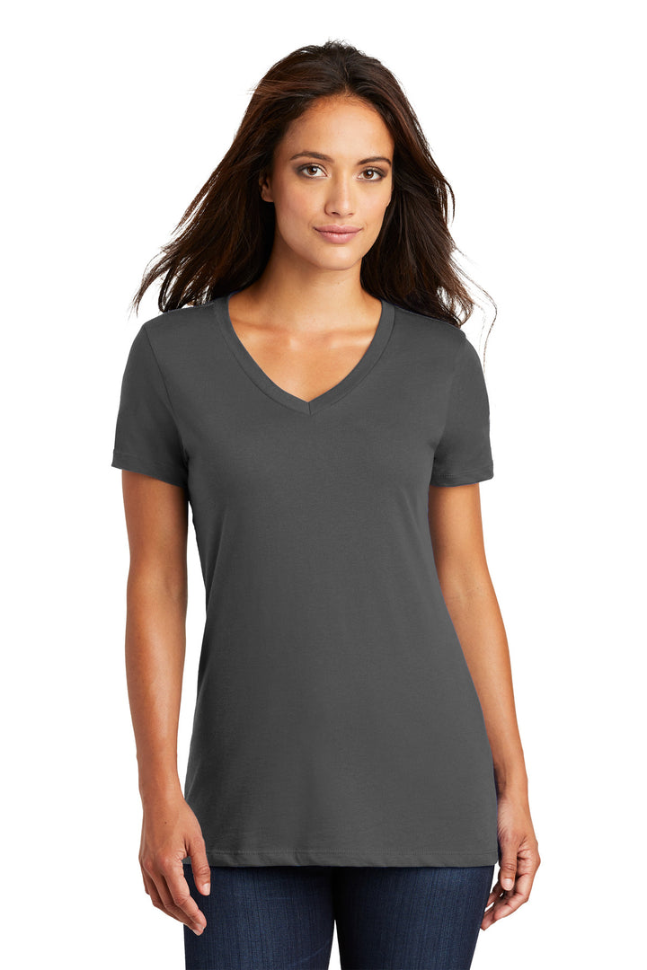 District¨ - Women's Perfect Weight¨ V-Neck Tee. DM1170L