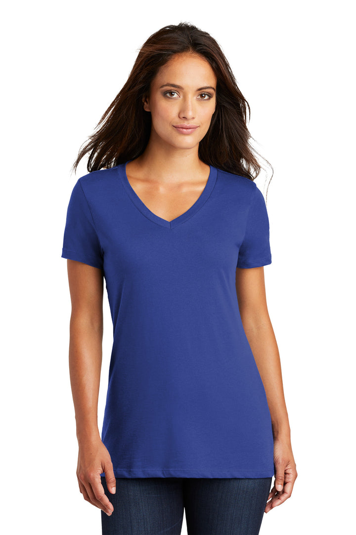 District¨ - Women's Perfect Weight¨ V-Neck Tee. DM1170L