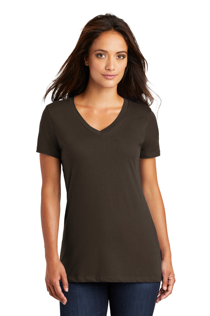 District¨ - Women's Perfect Weight¨ V-Neck Tee. DM1170L