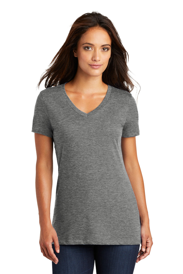 District¨ - Women's Perfect Weight¨ V-Neck Tee. DM1170L